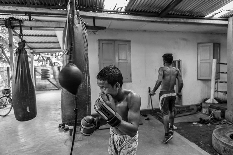 lethwei boxing camp